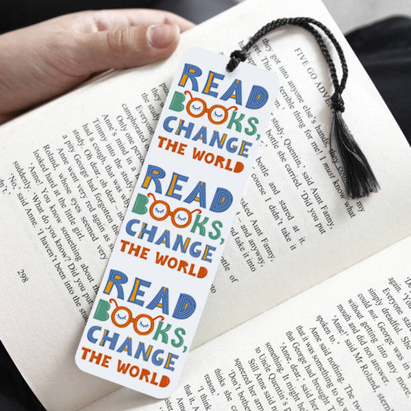 Read Books Change The World Kitap Ayracı