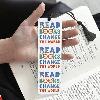 Read Books Change The World Kitap Ayracı - Thumbnail