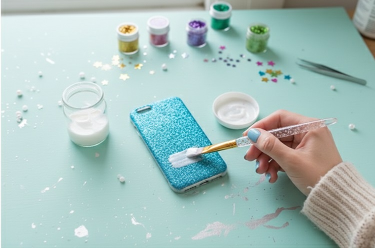 Renkli cep telefonu kapağı nasıl yapılır?