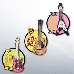 Rockstar Nail File - Gitar Tırnak Törpüleri - Thumbnail