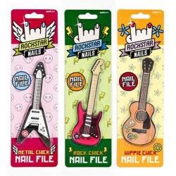 Rockstar Nail File - Gitar Tırnak Törpüleri - Thumbnail