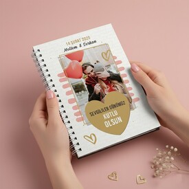  - Romantik Sevgililer Günü Hediyesi Aşk Defteri