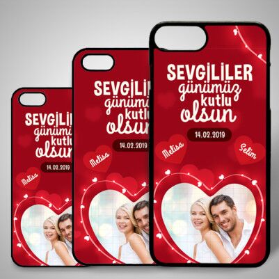  - Romantik Tasarımlı iPhone Telefon Kapağı