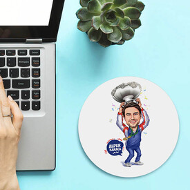  - Şampiyon Erkek Karikatürlü Mousepad