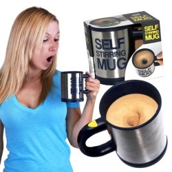 Self Stirring Mug - Mikser Kupa Bardak - Thumbnail