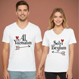  - Selvi Boylum Al Yazmalım Sevgili Tişörtleri