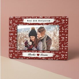  - Seni Çok Seviyorum Tasarım Resim Çerçevesi