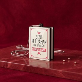  - Seni Daima Seveceğim Kitap Kolye