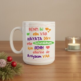  - Senin Ellerine İhtiyacım Var Kupa Bardak