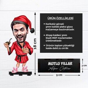 Senin Senen Olsun Karikatürlü Biblo - Thumbnail