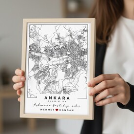  - Seninle Tanıştığımız Şehir Krokili Çerçeve