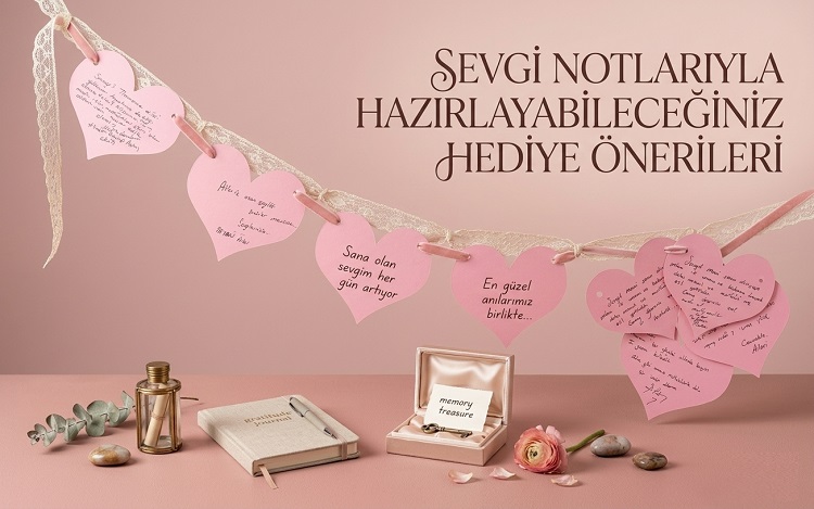 Sevgi Notlarıyla Hazırlayabileceğiniz Hediye Önerileri