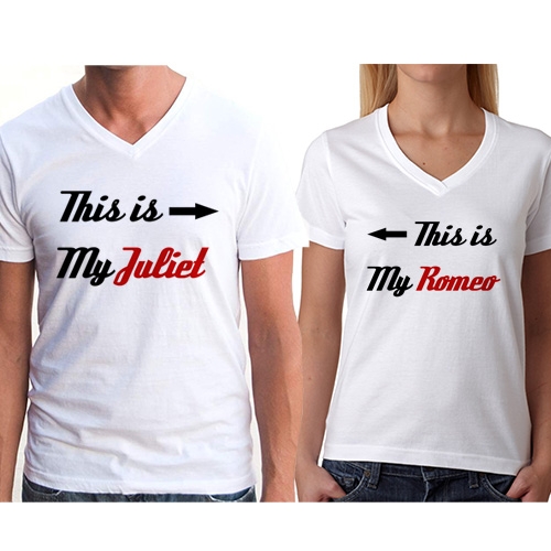 Sevgili Tişörtleri - Romeo ve Juliet Tişört