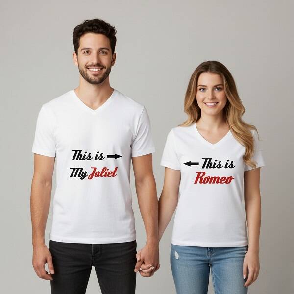 Sevgili Tişörtleri - Romeo ve Juliet Tişört