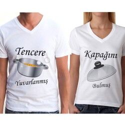Sevgili Tişörtleri - Tencere ve Kapak - Thumbnail