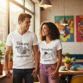  - Sevgili Tişörtleri - Tencere ve Kapak