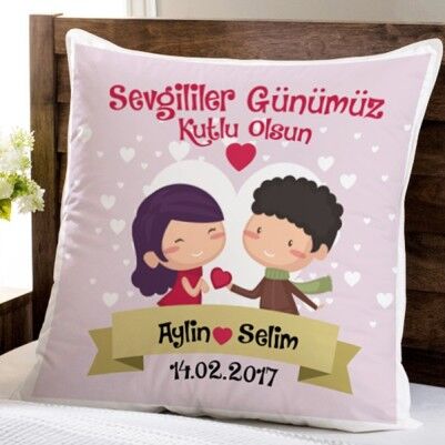  - Sevgililer Günü Aşk Yastığımız