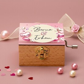  - Sevgililer İçin İsme Özel Müzik Kutusu