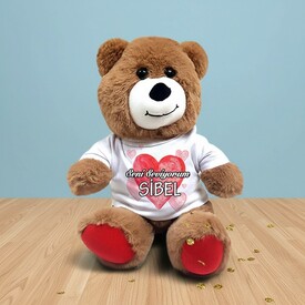  - Sevgililer İçin Kişiye Özel Peluş Ayıcık