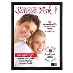 Sevgililere Özel Dergi Kapağı - Thumbnail
