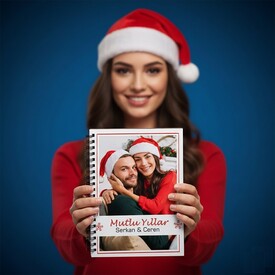  - Sevgililere Özel Fotoğraflı Yılbaşı Defteri