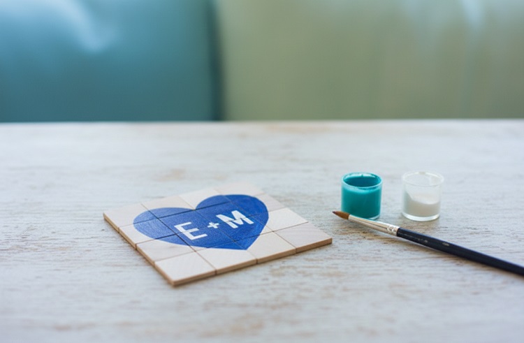 Sevgiliye Ahşaptan Puzzle Yapımı