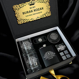 Sevgiliye Hediye Imperial Signature Crown Elegan Viski Seti - Thumbnail