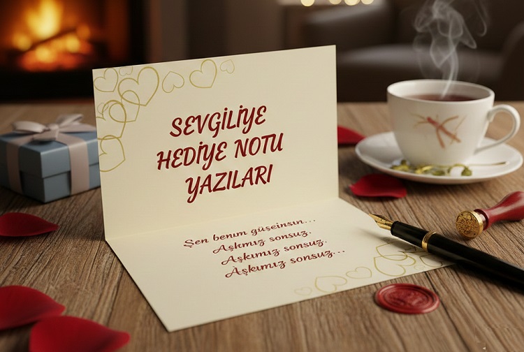 Sevgiliye Hediye Notu Yazıları