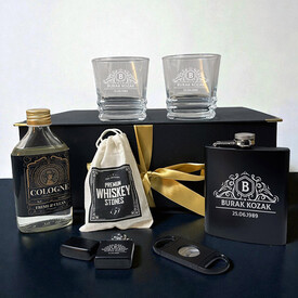  - Sevgiliye Hediye Platinum Signature Premium Viski Seti