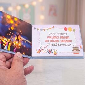 Sevgiliye Kişiye Özel Doğum Günü 3lü Hediye Seti - Thumbnail