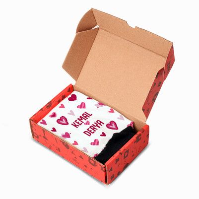 Sevgiliye Sevgililer Günü Hediyesi Çorap - Thumbnail