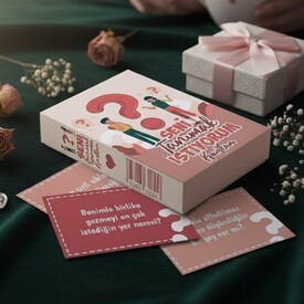 Sevgiliye Sorulacak Sorular Kartları - Thumbnail