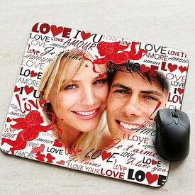  - Sevgiliye Özel Fotoğraf Baskılı Mousepad