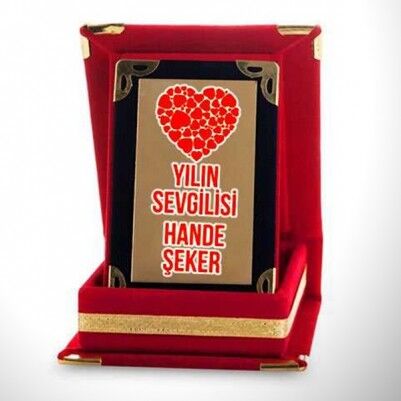  - Sevgiliye Özel Mini Plaket