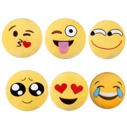 Sevimli Gülen Surat Emoji Yastıklar - Thumbnail