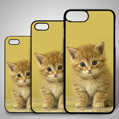  - Sevimli Kedicik Temalı iPhone Telefon Kapağı