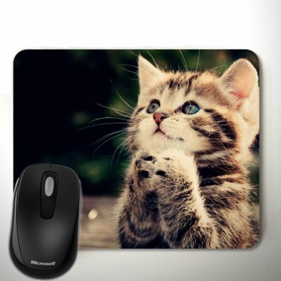  - Sevimli Kedicik Temalı Mousepad