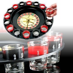 Roulette Set - Shot Bardaklı Rulet Oyun Seti - Thumbnail