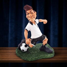  - Siyah Beyaz Formalı Futbolcu Biblosu