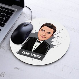  - Smokinli Erkek Karikatürlü Mousepad