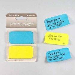SMS Mesaj Balonu Yapışkanlı Not Kağıtları - Thumbnail