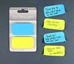 SMS Mesaj Balonu Yapışkanlı Not Kağıtları - Thumbnail