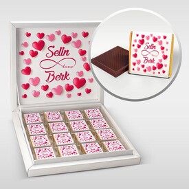 Sonsuz Aşkım Kişiye Özel Çikolatalar - Thumbnail