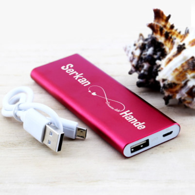  - Sonsuza Dek İsimli Sevgiliye Özel Powerbank