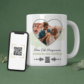  - Sonsuza Kadar Seninle Ses İzi Kupa Bardak