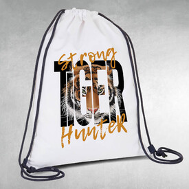  - Strong Tiger Hunter Temalı Spor Çantası