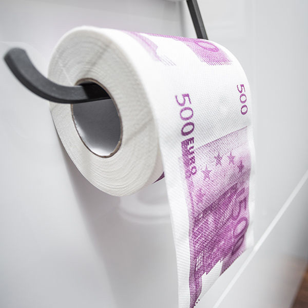 500 Euro Tuvalet Kağıdı