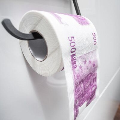 500 Euro Tuvalet Kağıdı - Thumbnail