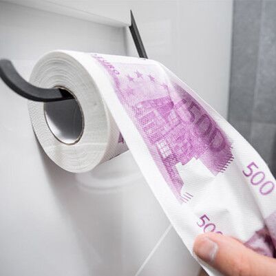 500 Euro Tuvalet Kağıdı - Thumbnail