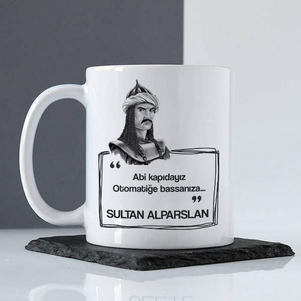 Sultan Alparslan Esprili Kupa Bardak